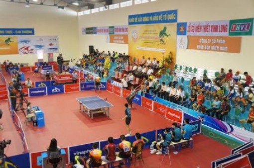 Khai mạc Giải bóng bàn Quốc tế- Vĩnh Long lần thứ 3 năm 2018