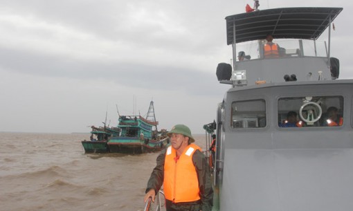Tìm thấy thi thể thiếu úy - thuyền trưởng bị rơi xuống sông Cổ Chiên