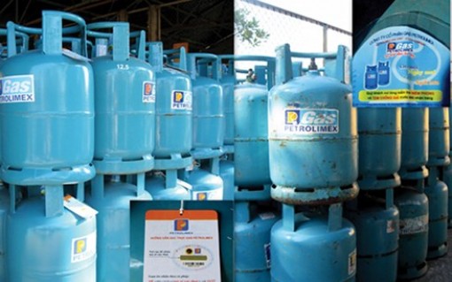 Giá gas tăng thêm 1.000 đồng/bình 12 kg