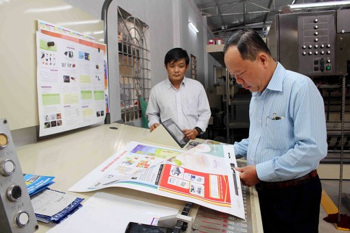 Công ty Cổ phần In An Giang đầu tư thiết bị mới, nâng cao chất lượng sản phẩm