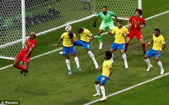 Brazil 1-2 Bỉ: Neymar và các đồng đội chia tay giấc mơ vô địch