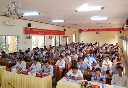 Xây dựng Đảng ở Tri Tôn