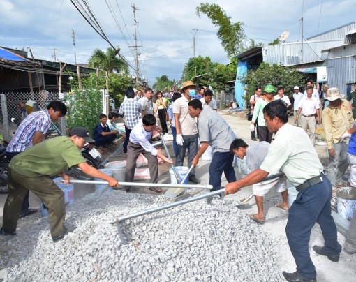Khởi công nâng cấp đường tỉnh 945