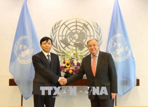 Tổng Thư ký Liên hợp quốc Antonio Guterres đánh giá cao sự hợp tác của Việt Nam