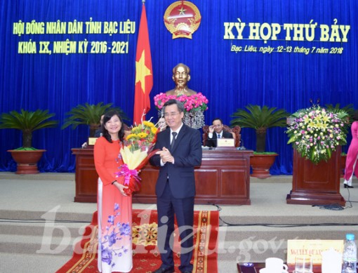 Bạc Liêu có nữ Phó Chủ tịch UBND tỉnh