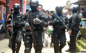 Cảnh sát Indonesia hạ 3 đối tượng tình nghi khủng bố