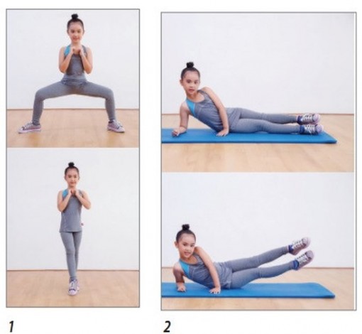 4 bài thể dục giúp bé cao và khỏe