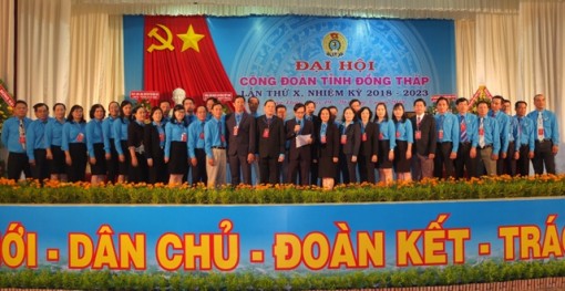 Đồng chí Trần Hoàng Vũ tái đắc cử chức Chủ tịch Liên đoàn Lao động tỉnh Đồng Tháp
