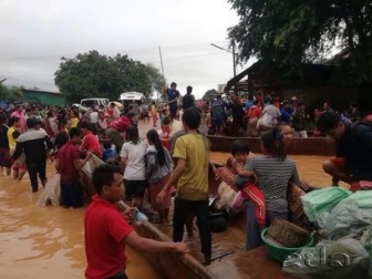 Vỡ đập thủy điện tại Lào khiến hàng trăm người mất tích