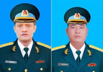 Truy thăng quân hàm cho hai phi công Su-22U hy sinh