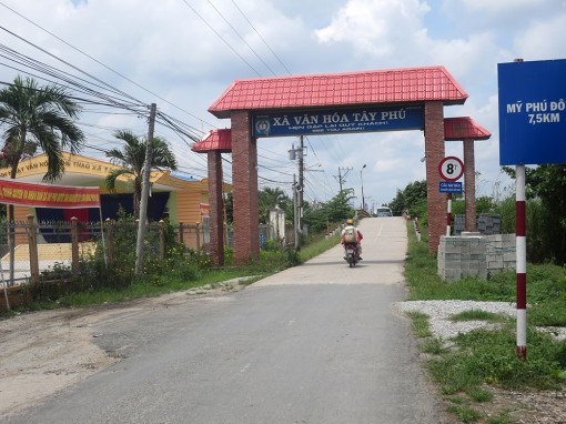 Thoại Sơn tập trung cho 5 xã “về đích” nông thôn mới