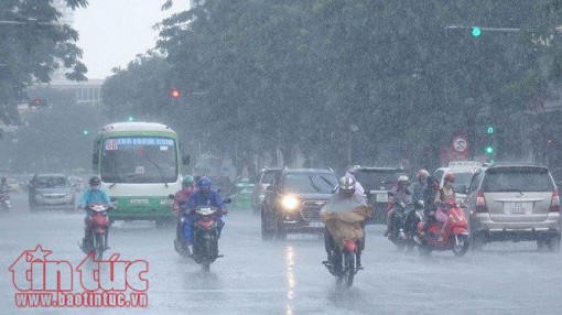Thời tiết 28-7: Mưa lớn xuất hiện ở cả ba miền