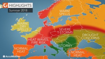 Mùa hè nóng như thiêu đốt, châu Âu hứng chịu nhiều thảm họa