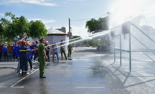 Châu Phú tổ chức Hội thao PCCC lần IV năm 2018