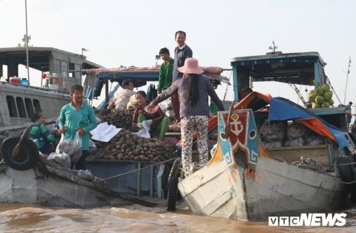 Nét đẹp bình dị, nguyên sơ của chợ nổi Long Xuyên