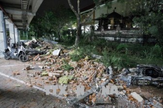 Hàng trăm người thương vong trong vụ động đất 7 độ richter tại Indonesia