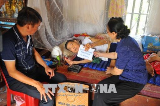 Nỗ lực cải thiện đời sống vật chất, tinh thần cho các nạn nhân da cam