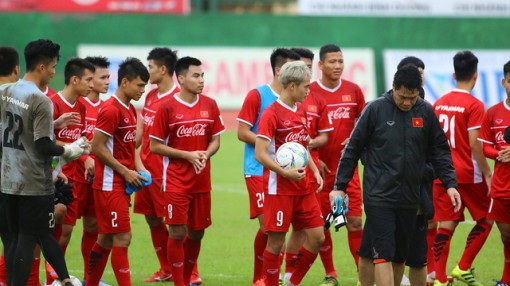 Đội tuyển Olympic Việt Nam sang Indonesia dự Asiad 2018