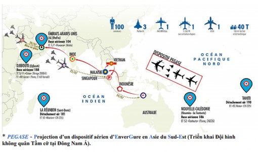 Chiến đấu cơ của Không quân Pháp sẽ bay trình diễn tại Việt Nam