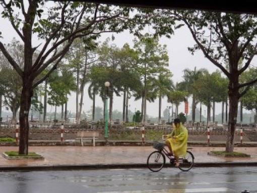 Mưa nhiều từ ngày 17 đến 20-8