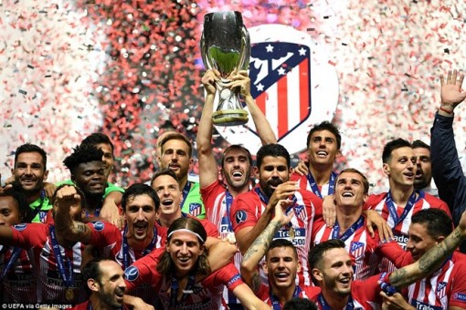 Hạ Real Madrid sau 120 phút, Atletico lần thứ 3 lên đỉnh châu Âu