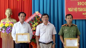 Châu Phú họp mặt “Ngày hội toàn dân bảo vệ an ninh Tổ quốc” năm 2018