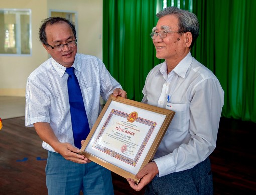 Trao giải cuộc thi tìm hiểu "Bác Tôn với Cách mạng Việt Nam và quê hương An Giang"