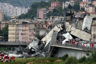 Italy có thể xây cầu thép mới thay cầu Morandi bị sập