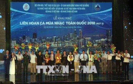 Khai mạc Liên hoan Ca múa nhạc toàn quốc đợt 2 năm 2018
