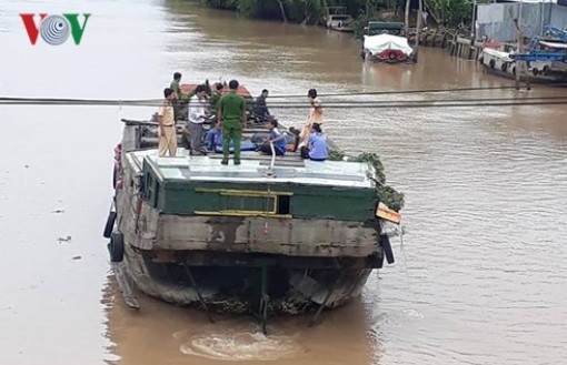 Chưa tìm được người phụ nữ mất tích trên sông ở Bến Tre