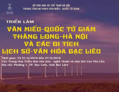 Triển lãm về di sản lịch sử văn hóa Hà Nội tại Bạc Liêu