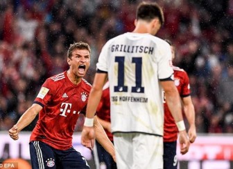 Nhà vô địch Bayern Munich khởi đầu ấn tượng tại Bundesliga