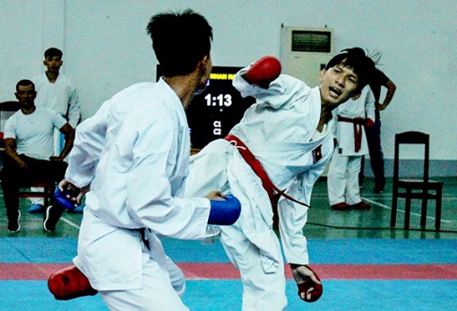 170 VĐV tham dự Giải vô địch karatedo TP Cần Thơ mở rộng năm 2018