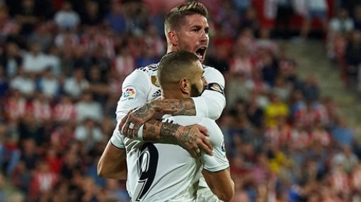 Benzema lập cú đúp, Real đè bẹp Girona