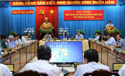 Thông tin kết quả phân tích, đánh giá thực trạng phát triển du lịch An Giang