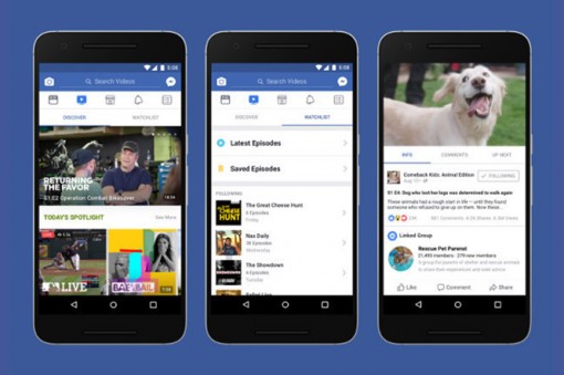 Facebook phát hành dịch vụ Facebook Watch ra toàn cầu