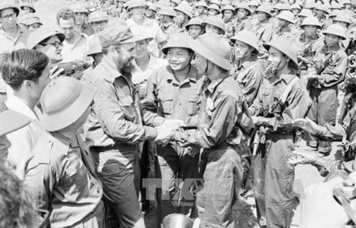 Cuba kỷ niệm 45 năm chuyến thăm lịch sử của lãnh tụ Fidel tới Việt Nam