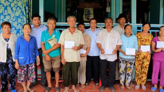 Long Xuyên: Khảo sát tình hình phòng, chống thiên tai, bảo vệ sản xuất vụ thu đông