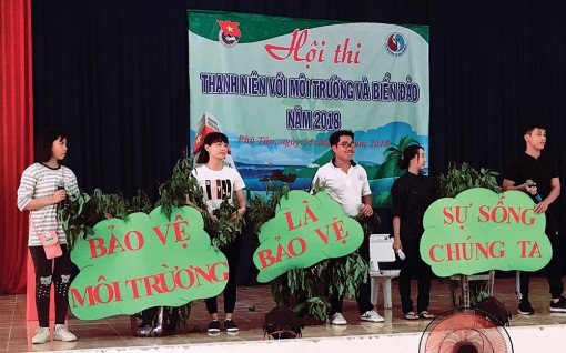 Thanh niên Phú Tân với ý thức bảo vệ môi trường