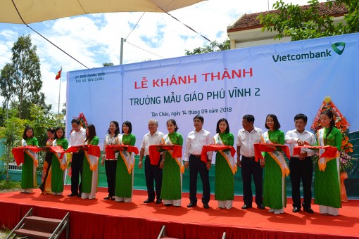 Khánh thành Trường Mẫu giáo Phú Vĩnh 2