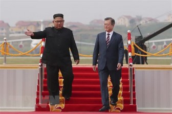 Tổng thống Hàn Quốc bắt đầu hội đàm với Nhà lãnh đạo Triều Tiên