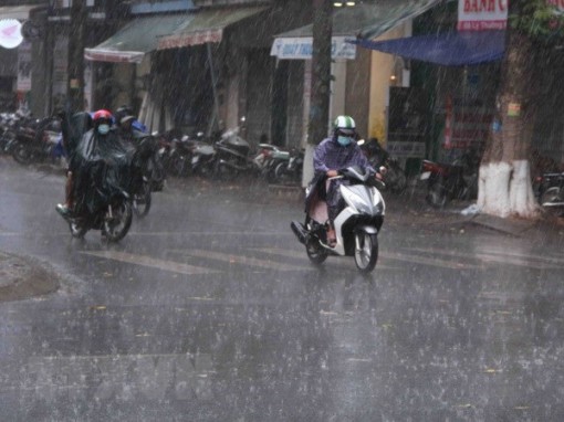 Bắc Bộ và Bắc Trung Bộ bắt đầu đợt mưa lớn do ảnh hưởng bão số 6