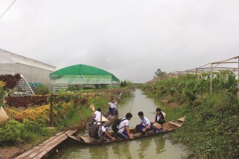 Độc đáo nông trại vùng ngoại thành Long Xuyên