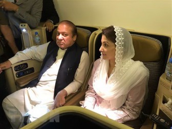 Pakistan thả cựu Thủ tướng bị phế truất Nawaz Sharrif và con gái