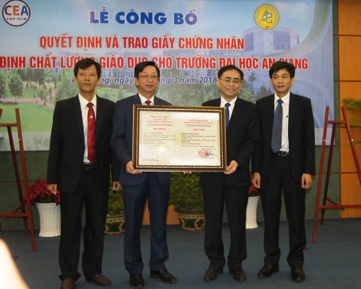 Trường Đại học An Giang: Nâng cao chất lượng giáo dục và đào tạo