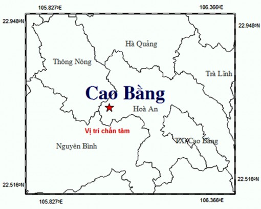 Liên tiếp 35 trận động đất từ đầu năm, chủ yếu ở khu vực biên giới