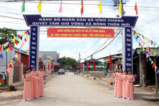 Chào nông thôn mới Vĩnh Chánh