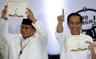 Indonesia bắt đầu chiến dịch tranh cử Tổng thống