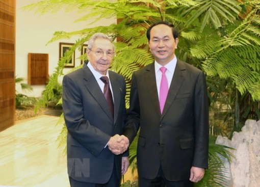 Lãnh đạo Đảng, Nhà nước Cuba chia buồn việc Chủ tịch nước từ trần