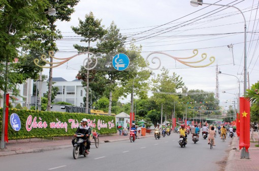 Thành phố Châu Đốc phát triển vượt bậc